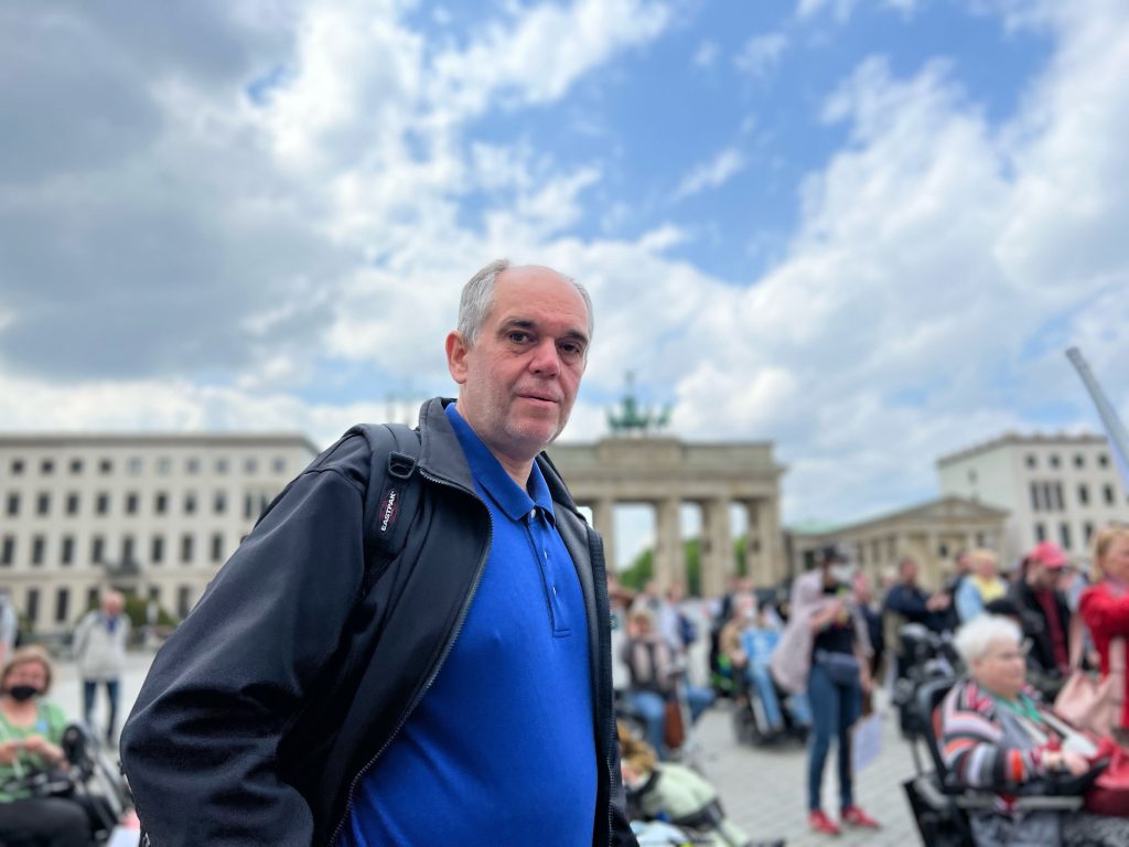 Ottmar am Brandenburger Tor